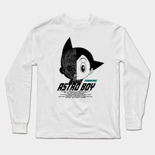 ASTRO BOY - Mighty Atom Vintage DESIGN | Mecha Tech Specs Long Sleeve T-Shirt